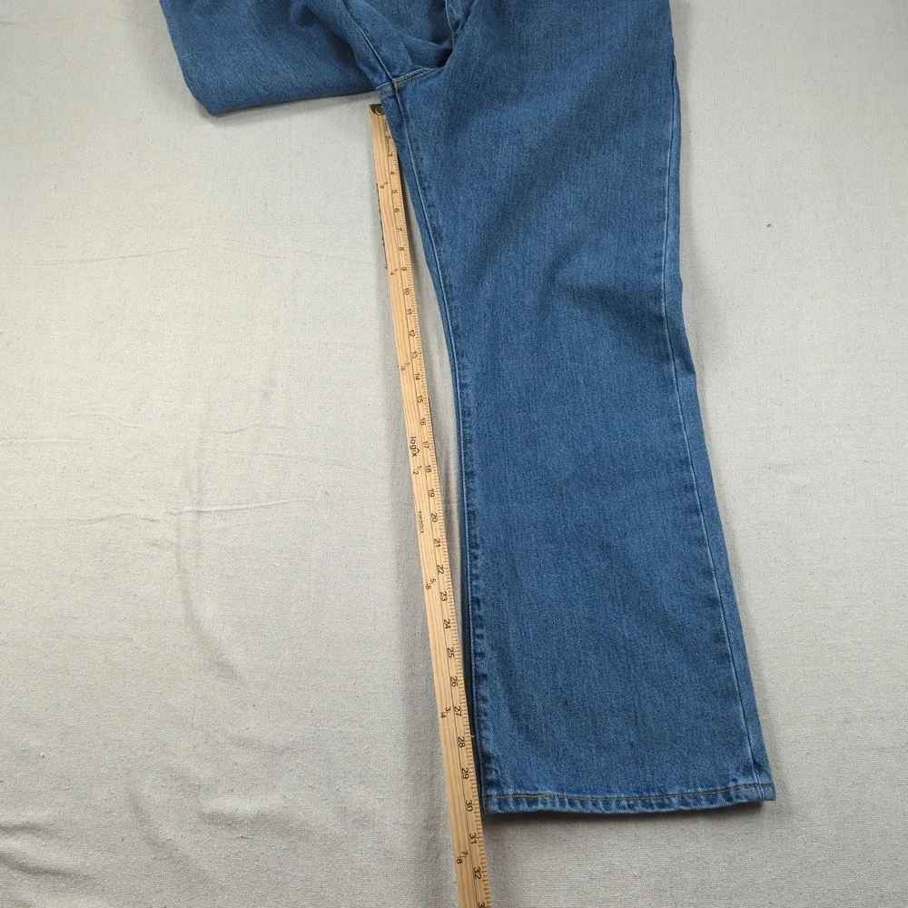 Levis Jeans Mens 42x30 Blue 517‎ Boot Cut Western Cowboy Casual American Classic